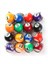Renkli Bilardo Ball Keychain Seti 80 Pc Mini Magic Ana Zincir Topları Sekizball Billar Bilardo Zincirleri Aksesuarlar (Yurt Dışından) 5