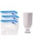 Yeniden Kullanılabilir Vakum Gıda Depolama Fermuar Torbaları Set Elektrikli Elle Taşınır Sızdırmazlıkçı POMPA+15PCS 21 x 22 cm Torbalar (Yurt Dışından) 2