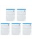 5pcs Elektrikli El Vakum Sızdırmazlık Müdürlüğü Için Yeniden Kullanılabilir Vakum Gıda Depolama Fermuar Torbaları 26 x 34 cm (Yurt Dışından) 1