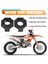 Motosiklet Zinciri Ayarlayıcı Regülatör Kaydırıcı Blok Ktm Exc Excf Xc Xcw 125 200 250 300 350 450 500 525 Siyah (Yurt Dışından) 5