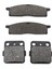 Yamaha Için Motosiklet Ön Arka Fren Balataları YZ65 2018-2021 YZ80 1993-2001 YZ85 2002-2022 Disk Fren Yolu Fren Parçaları (Yurt Dışından) 1