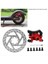 140MM Fren Diski Kaliper Kiti 6 Delikli Alüminyum Alaşım Elektrikli Scooter Için Aşınma Direnci (Yurt Dışından) 2