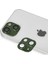 Bfs iPhone 13 Pers Alüminyum Kamera Lens - Yeşil 1