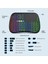Mini Kablosuz Klavye Arka Işık Ingilizce Rusça Fransızca Ispanyolca Fly Air Fare 2 4g Touchpad Android Tv Kutusu Pc Için (Yurt Dışından) 5