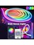 DC5V Rgbıc LED Şerit Işıkları Neon Ip Işığı Müzik Senkronizasyonu Dıy Rgb Atmosferi Ev Dekor Için Işık Şerit Bant 5 Metre (Yurt Dışından) 3