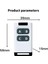 433 Mhz Kopya Uzaktan Kumanda 50 Metre Klon Uzaktan Kumanda Elektrikli Garaj Kapısı Açacağı Denetleyici Teksir Beyaz (Yurt Dışından) 4
