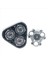 4x Yedek Tıraş Makinesi Kafa Philips S1000 S1010 S1020 S1050 S1060 S1070 Serisi 1000 Tıraş Bıçağı Yedek Kesici (Yurt Dışından) 3