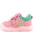 Schaggy Hakiki Deri Pembe Yeşil Bebek Spor Ayakkabı 4