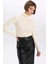 Fitted Balıkçı Yaka Basic Düz Triko Kazak B2092AX23WN 16