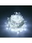 100 Ledli 8 Fonksiyonlu 10 Metre LED Aydınlatma Dekor Ası (Beyaz) 3