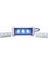 12CM 3W LED Duvar Boyama Wallwasher Mavi 220V 3