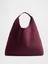 Kadın Bordo Vegan Süet Tote Bag 1