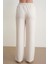 4785 Kadın Premium Modal Palazzo Dökümlü Bol Paça Pantolon Naturel 6