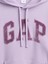 Kadın Açık Lila Relaxed Gap Logo Sweatshirt 3