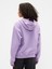Kadın Açık Lila Relaxed Gap Logo Sweatshirt 4