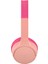 AUD002 Soundform Mini Kablosuz Kafaüstü Çocuk Kulaklık-Pembe 2