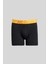 Erkek Sıyah-lacı-antrasıt 3'lü Pamuklu Esnek Boxer Paketi 3