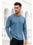 Erkek Indigo Basic Uzun Kollu Sporcu Body 2