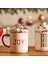 Joy Yılbaşı Stoneware Kupa Kırmızı (470 cc) 3