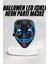 LED Işıklı Neon Maske Cadılar Bayramı Maskesi Korkunç Korku Maskesi 1