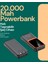 Taşınabilir Şarj Cihazı 20000 Mah | 22.5W Hızlı Şarj + Dijital Ekran + Kablo Dahil 1