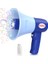 Köpük Atan Ses Kayıtlı Megafon Mavi 44324G 2