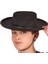 Siyah Renk Keçe Flamenko Şapkası Çocuk Boy 2