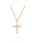Çelik Kolye - Haç Kolye Altın Kaplama KLY-644 1