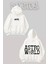 Astro World Sırt Baskılı Beyaz Kapüşonlu Sweatshirt 1