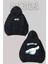 Cinnamorol 3 Sırt Baskılı Siyah Kapüşonlu Sweatshirt 1