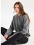 Gri Melanj Kadın Hırka J5WL-HRK7181 1
