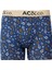 AC&Co / Altınyıldız Classics Erkek Lacivert-Kahverengi Pamuklu Esnek Desenli 3'lü Boxer Paketi 4