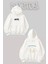 Cinnamorol Sırt Baskılı Beyaz Kapüşonlu Sweatshirt 1