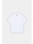 Beyaz Basic Oversize Fit Tişört 7
