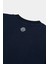 Lacivert Basic Loose Fit Tişört 7