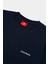 Lacivert Basic Loose Fit Tişört 8