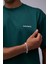 Yeşil Basic Oversize Fit Tişört 5