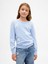 Kız Çocuk Açık Mavi Cashsoft Intarsia Crew Kazak 1