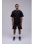 Siyah Oversize Basic Tişört 1
