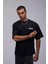 Beyaz Oversize Asap Slogan Baskılı Tişört 5