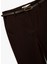 Slim Fit Cepli Viskon Karışımlı Kemer Detaylı Ispanyol Paça Pantolon 3