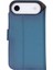 iPhone 17 Air Çıkarılabilir Deri Cüzdan Kılıf-Mavi 2