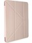 iPad 9.7 (2018) Kılıf Kalemlikli Mars Tablet Kılıfı - Rose Gold 4