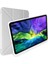 iPad 9.7 (2018) Kılıf Kalemlikli Mars Tablet Kılıfı - Gri 1