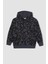 Erkek Çocuk Oversize Geniş Kalıp Desenli Kapüşonlu Sweatshirt 7