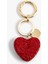Kalp Şekilli Boncuklu Metal Anahtarlık 1