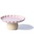 Fungo Ayaklı Pasta Kek Sunum Tabağı 23 cm | Pembe 5