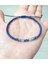 Sodalit Akuamarin Hematit Doğaltaşlı Nazar ve Miyuki Round Boncuklu Unisex Bileklik 6