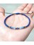 Sodalit Akuamarin Hematit Doğaltaşlı Nazar ve Miyuki Round Boncuklu Unisex Bileklik 8