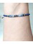 Sodalit Akuamarin Hematit Doğaltaşlı Nazar ve Miyuki Round Boncuklu Unisex Bileklik 9